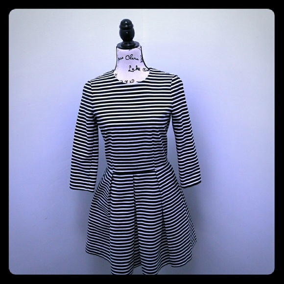 GAP Dresses & Skirts - GAP Striped Fit & Flare Dress